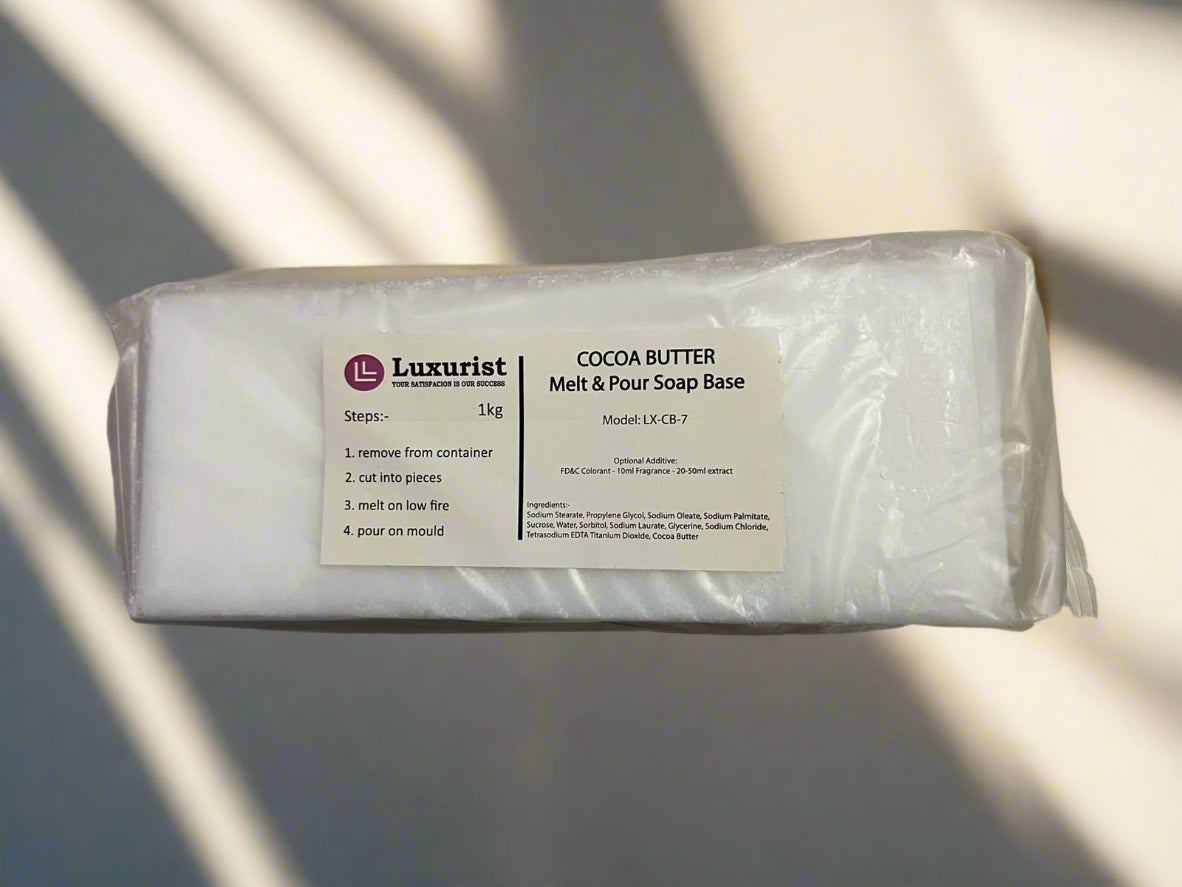 Cocoa Butter Soap base 1KG